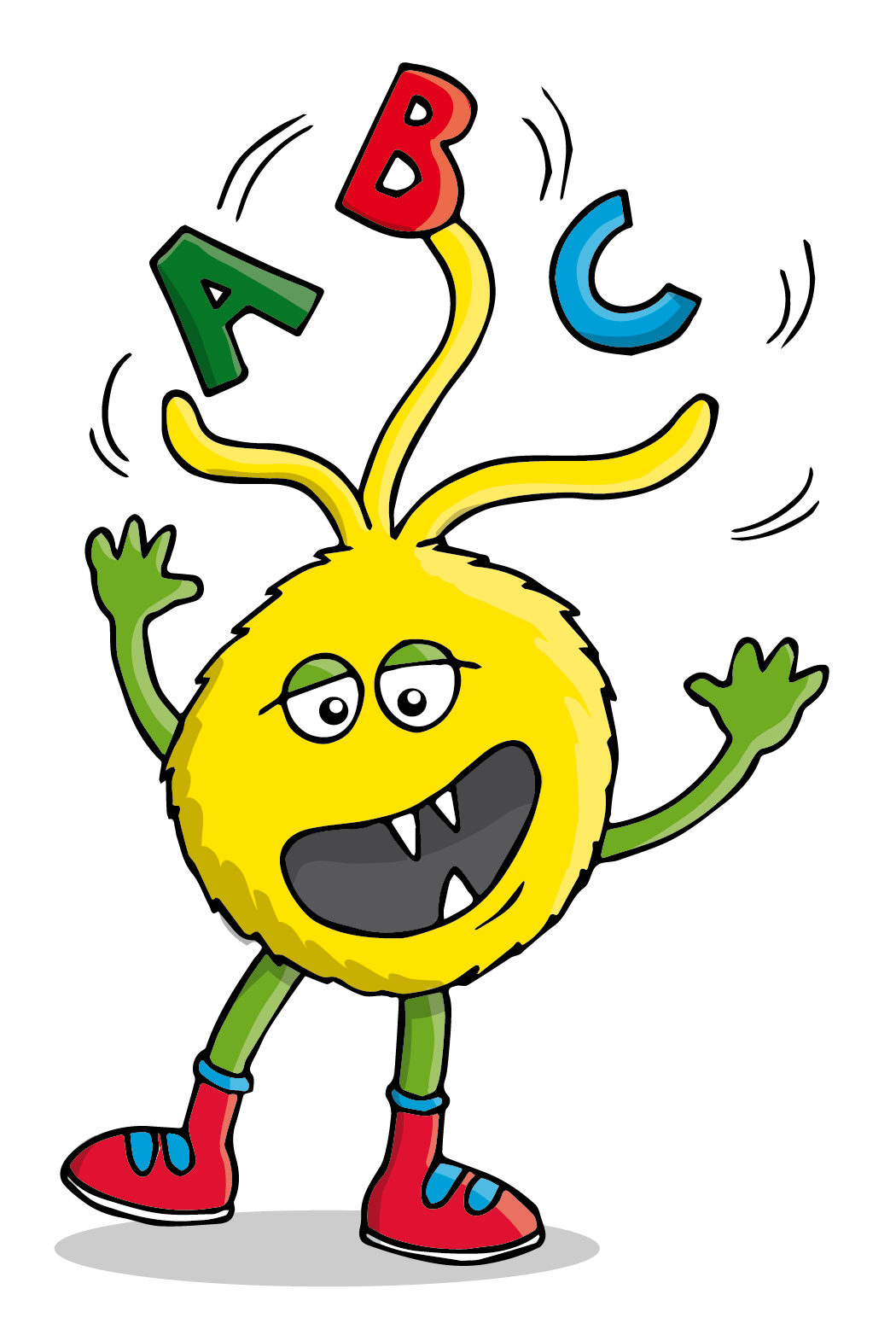 Iderblog mascot yellow